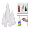 5 Pieces Foam Cones for Crafts Decorations Cake Topper Polystyrene Cones for Table Centerpiece Wedding Party Activities DIY Arts