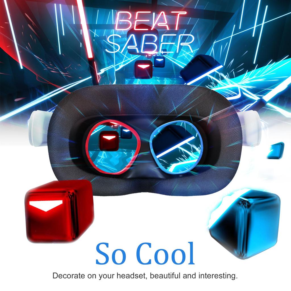 Lens Scratch Prevention Ring Compatible with AMVR Quest 2 Lens Scratch Prevention Ring Lens VR Lens Protection Frame Myopia Glasses Protection Frame