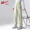 Warrior Women's High-Waist Milk Silk Tapered Sweatpants