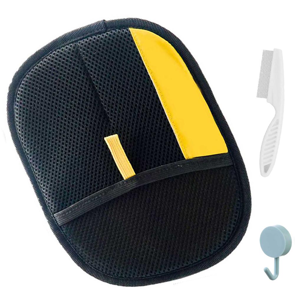 

1/2/3Pcs Pet Hair Removal Glove Multi-Function Pet Hair Remover Glove with Brush & Hook Pet Grooming Gloves for Dogs Cats