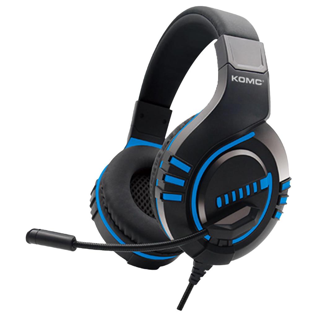 Lightweight Wired Gaming Headset Compatible with and with Perfect Gift for Birthdays and Blue M205, PS5, PS4, Switch, Mic, Christmas,