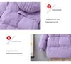 Women's 2025 Mid-Length White Duck Down Jacket - Trendy, Slimming, Thick Winter Coat with Auspicious Cloud Design