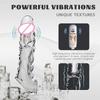 Reusable Penis Sleeve with Vibrator Penis Ring 19cm Clear Cock Ring Extender Soft Dick Enlarger for Couples Reusable Condoms