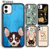 Cute Chihuahua Puppy Dog For iPhone 17 Air 16 Phone Case Cover 15 14 Plus 12 13 Pro Max Coque Shell Fundas