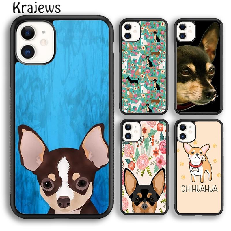Cute Chihuahua Puppy Dog For iPhone 17 Air 16 Phone Case Cover 15 14 Plus 12 13 Pro Max Coque Shell Fundas