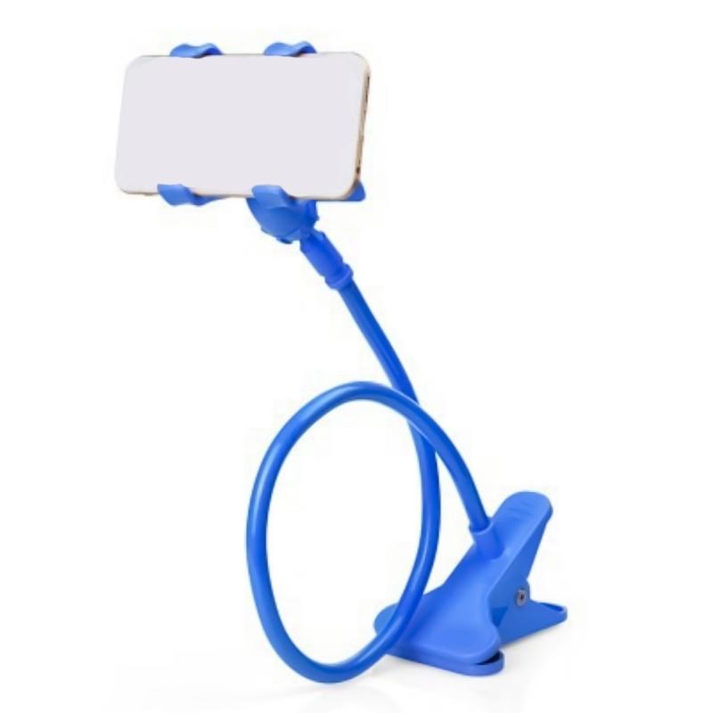 360 Degree Rotating Cellphone Holder Lazy Bracket Universal for Phone Long Arm Gooseneck Support Stand for Desktop Bed