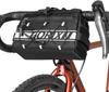 GORIX Front Water Road Square Design with Stylish Handle Cycle Cross Bicycle Small Item Storage Bag Bag, Bicycle, Waterproof, Repellent, Bike, Straps,