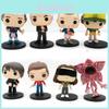 Stranger Things 8pcs Ensemble de Poupées Fait Main Décorations d'Halloween Ornements
