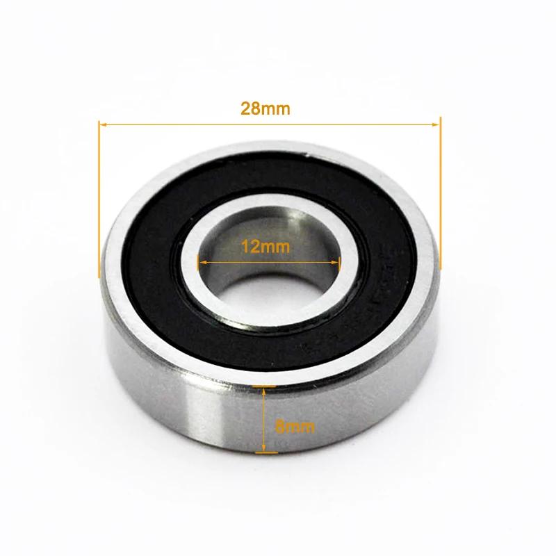 2pcs 6000 6001 6002 6003 6004 6005 6006 2RS RS Bearings 6000RS 6001RS 6002RS 6003RS 6004RS 6005RS Deep Groove Ball Bearing