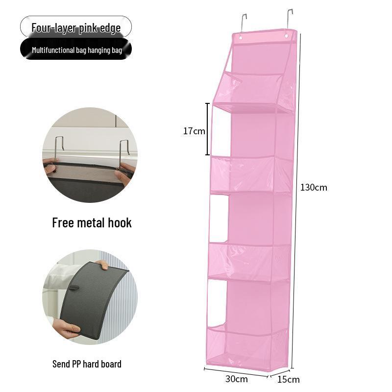 Multi-Pocket Wall-Mounted Organizer for Toys and Essentials