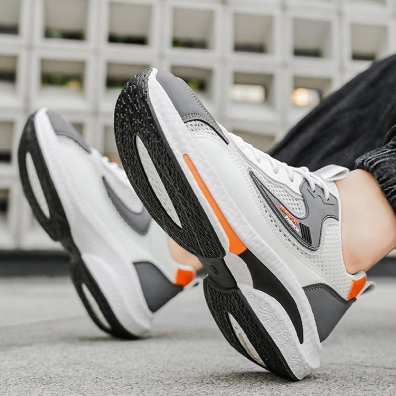 Fashion Fashion Men's Sneakers 2025Summer New Breathable Casual Shoes Outdoor Training Shoes Lace Up Sport Running Shoes Tenis Masculino