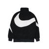 Nike Big Swoosh Reversible Boa Jacket Black White