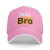 Summer Casual Baseball Cap Step Bro Hilarious Novelty Joke Kpop Rock Hip Hop Hats For Unisex Adult SunProof Vintage Snapback Cap