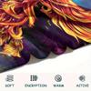 1Pc Phoenix Print Flannel Blanket, High Quality Comfortable for All Seasons, Home Decor, Warmth and Comfort, Perfect for Gifts