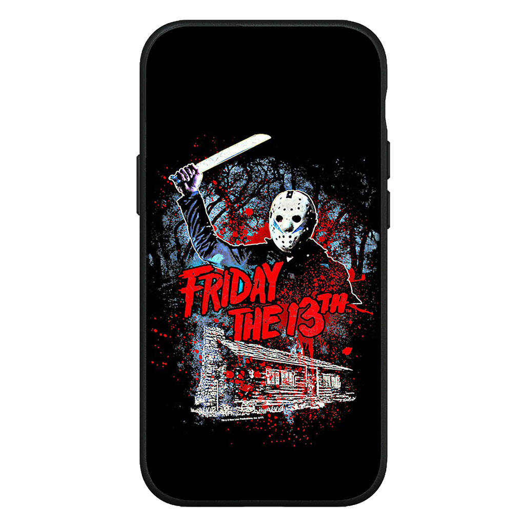 

Чехол для iPhone 17 16 15 Xiaomi Poco Redmi Note 14 13 12 11 Pro Max Samsung Galaxy S25 S24 9 OPPO Huawei Хэллоуин Проклятие Майкла Майерса Чехол для телефона for Redmi Note 12 Pro 4G аэро