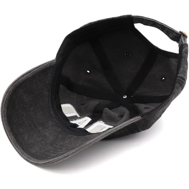 Mom and Dad Hats Fathers Day Mom Dad Gifts Hat Embroidered for Couples Parents Adjustable Baseball Caps Gift