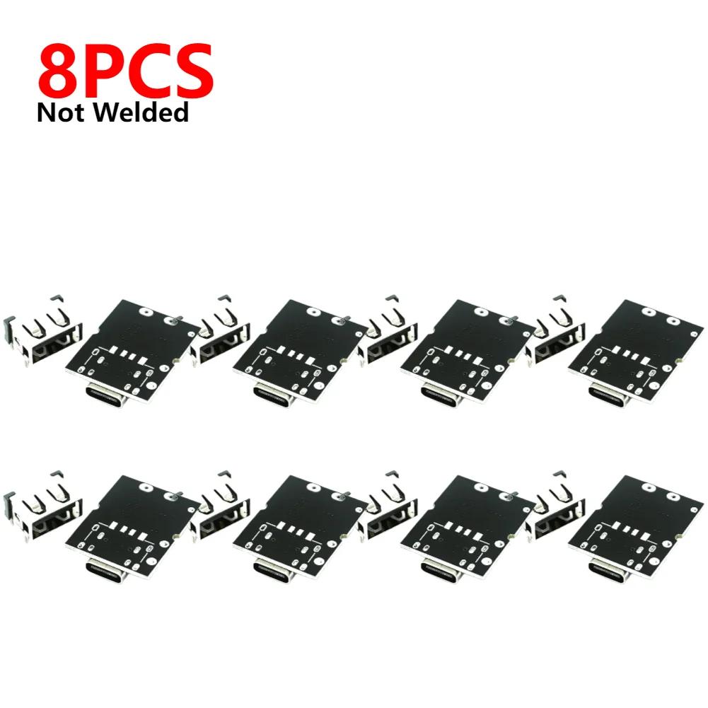 1-10pcs 5V 2A Charge Discharge Integrated Module Type-C Input Battery Charging Module Support 4.2V Li-Battery Charge Protection