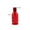 Universal Car Manual Gear Shift Knob Adapter Car Aluminum Gear Shift Knob Thread Adapter Corrosion-Resistant Accessories