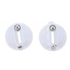 2 Pcs Toilet Seat Hinge Fixings Stainless Steel Toilet Seat Hinge Bolts Screws Kit Maintenance Accessories