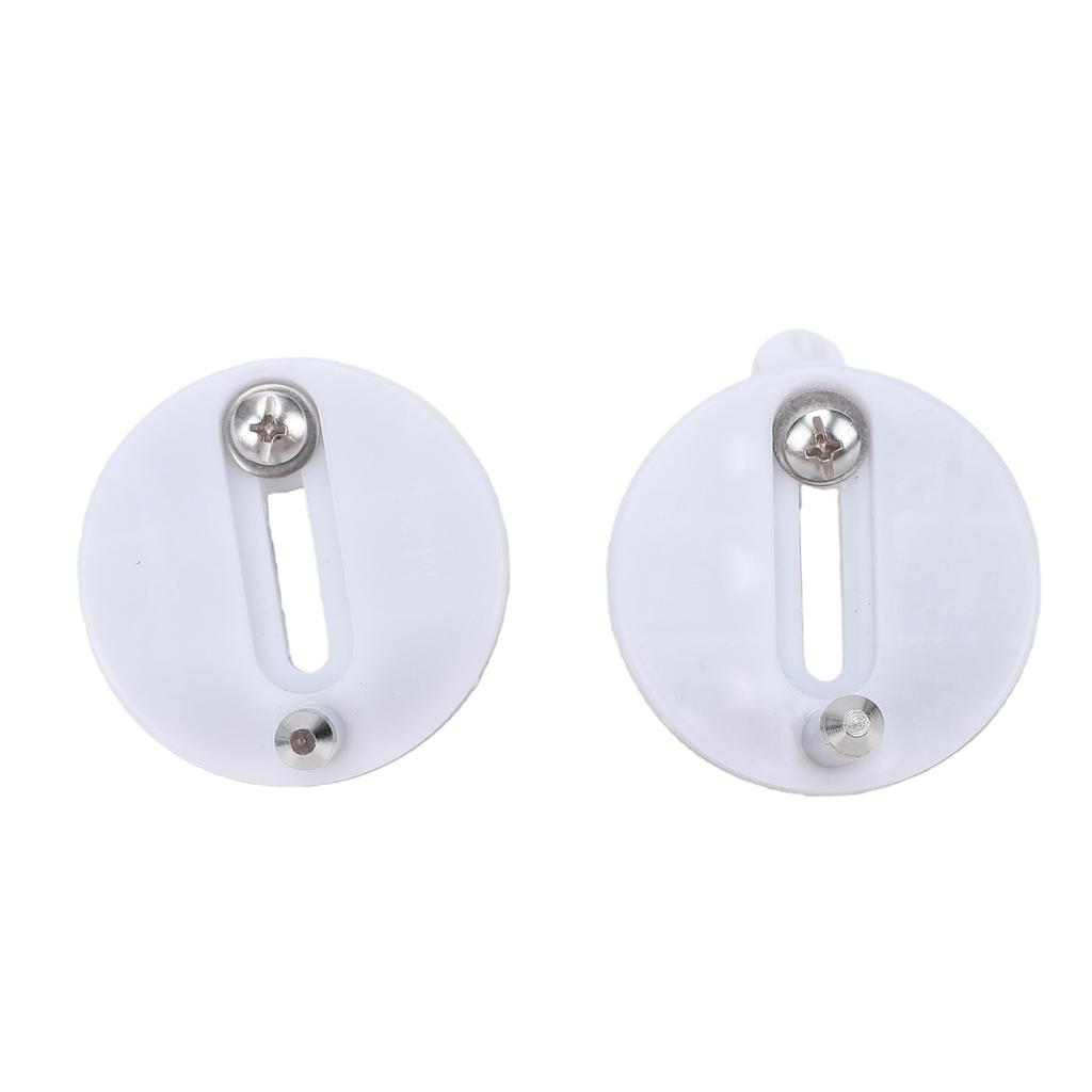 2 Pcs Toilet Seat Hinge Fixings Stainless Steel Toilet Seat Hinge Bolts Screws Kit Maintenance Accessories