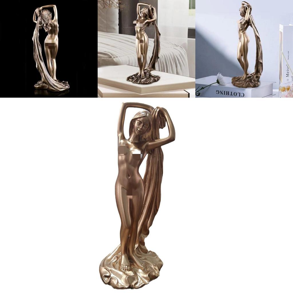 Modern Minimalistisk Harts Gudinna Heminredning Konst Skulptur Figur för Vardagsrumsbord
