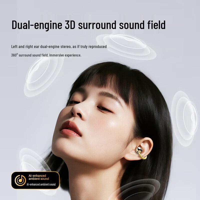 Philips TAQ5020 Open-Ear Clip Wireless Bluetooth Earbuds