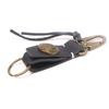 Handmade Genuine Leather Keychain Vintage Car Keychian Leather Pendant Retro Key Holder  Male