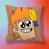 Anime Eddsworld Matt  Doublesided printed pillow cover Solid color minimalist pillowcase fits all bedroom styles