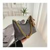 2025 Retro Fashion Chain Women's Shoulder Bag - Versatile, Solid Color, High-End Texture for Commuting & Crossbody Use