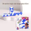 Folding Magic Ruler Set: Colorful Educational Toy for Kids - 24/36/48/60/72 pcs.