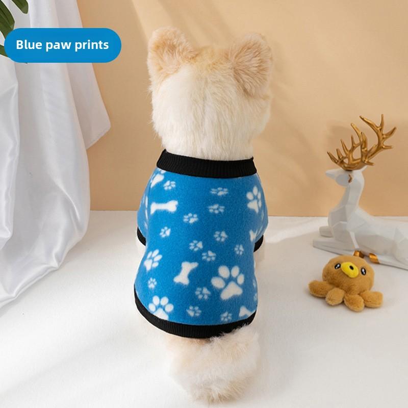 

Товары для домашних животных, толстый свитер с рисунком «Кость» для кошек и собак, дышащая одежда для собак на осень и зиму XL