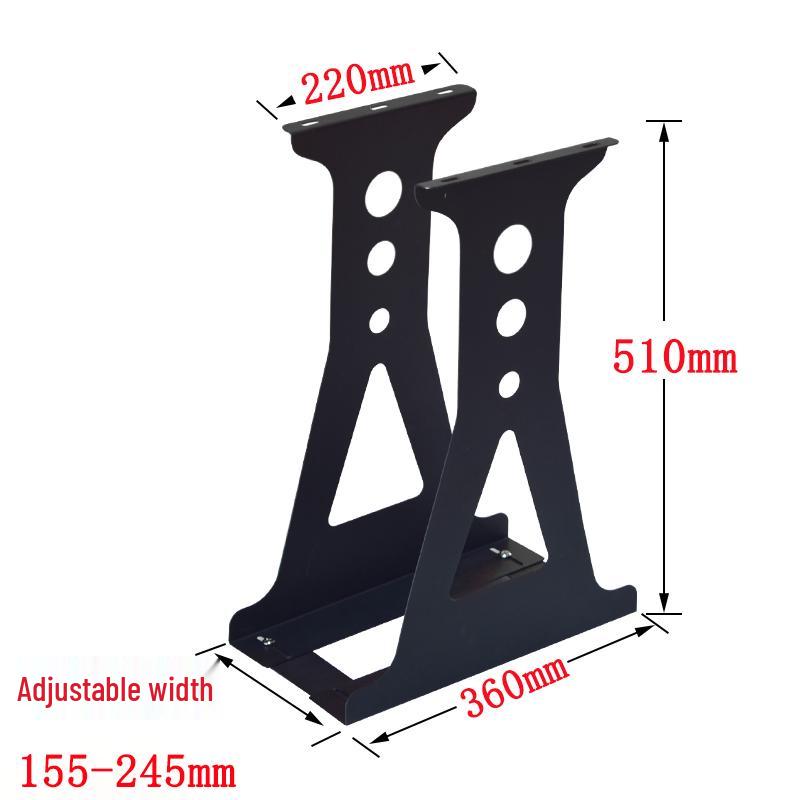 Adjustable Under-Desk Computer Mount & Bracket for Desktop Chassis