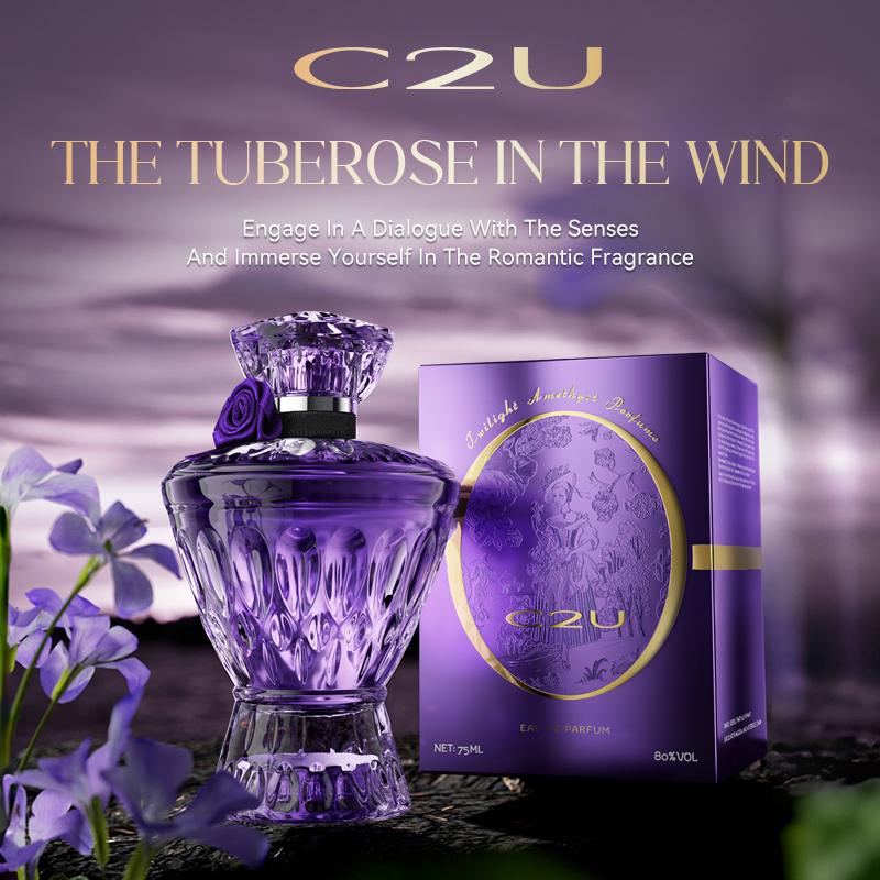 C2U Парфюм Тубероза на Ветру для Женщин 75 мл – Цветочно-Фруктовый EDP 74ml