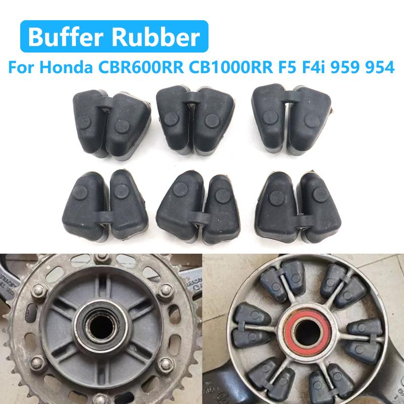 For Honda CBR600RR CB1000RR F5 F4i CBR959 CBR954 Motorcycle Rear Wheel Sprocket Hub Damper Rubber Buffer Kit Accessories