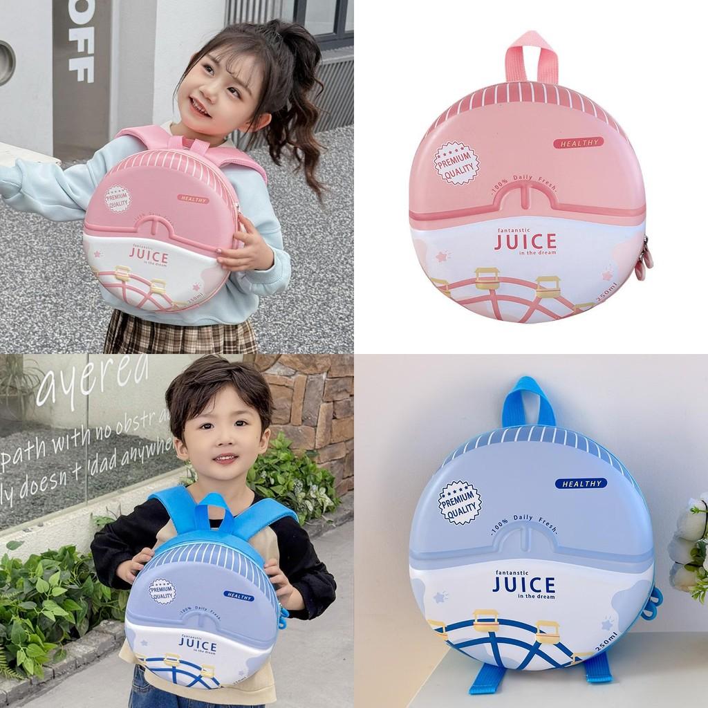 Cute And Fun Dual Shoulder Bag For Preschoolers Stylish Oxford Material With Breathability