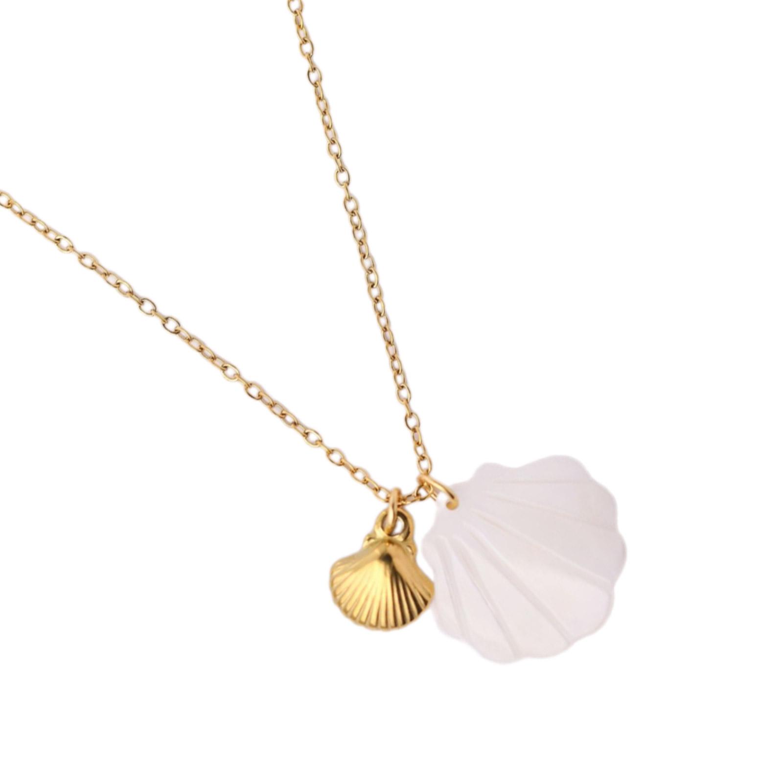 

Stainless Steel Women Necklace Adjustable Length Clavicle Chain Dolphin/Sea Turtles/Starfish/Seashells Pendant Neckchain