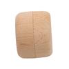 1Pc Portable Vintage Round Wooden Jewelry Storage Box Ring Earrings Container Storage Case