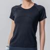 Women Seamless High Stretch Raglan Sleeve Yoga T Shirt