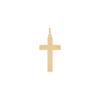 Pendentif Croix Jaune Intemporelle Crossline Or 14k (S) LPP23014G