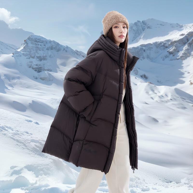 

Женское пуховое пальто Sancai большого размера средней длины M 160/88B