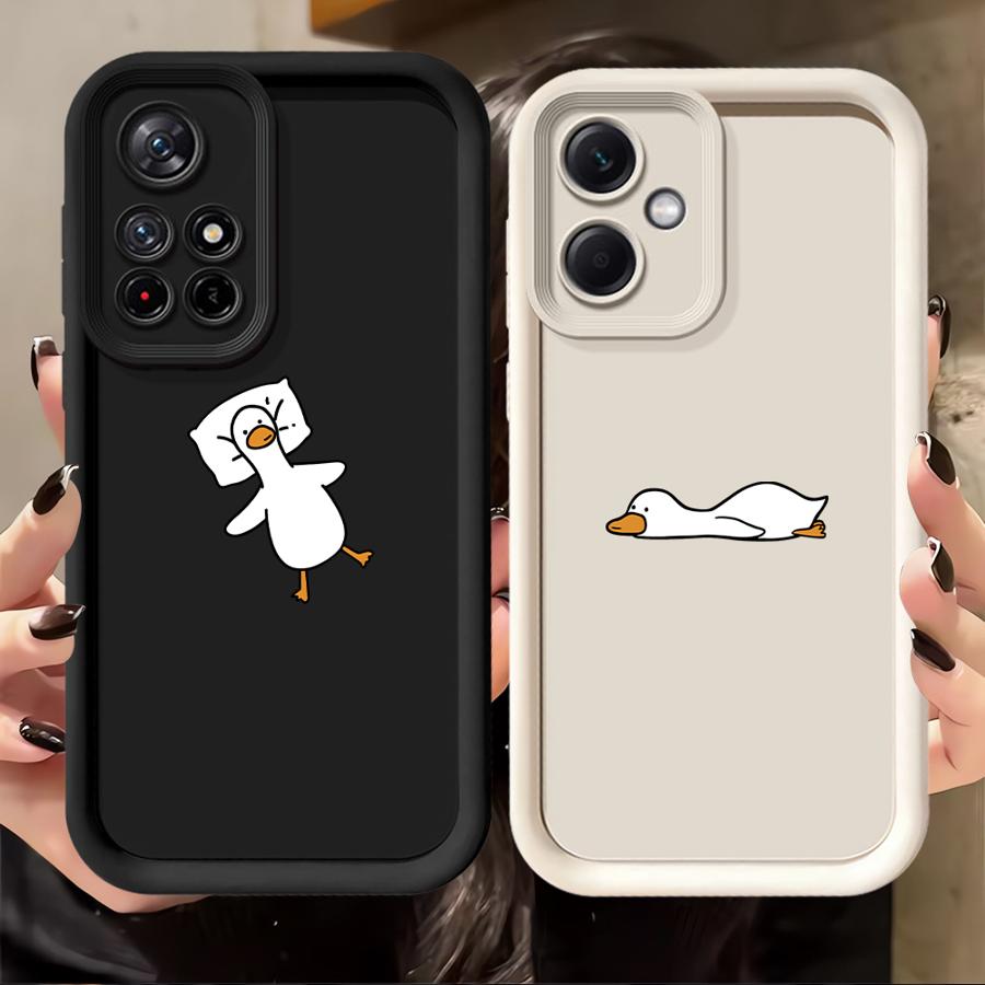 Simple And Cute Duck Phone Cover Case for Xiaomi Redmi Note 14 Pro Plus 11s A1 A2 A3 A4 12C 10 Note 13 12 14C 11 12s 13C