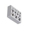 Schmuck-Druckblock Schmuckherstellungswerkzeuge Stahl-Bastelblock Schmuck-Polierwerkzeug Metallformblock zum Formen