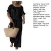 Summer Cotton Linen 2 Piece Outfits for Women Casual Short Sleeve Drawstring Crew Neck Top And Wide-Leg Pants Lounge Matching Set