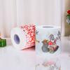 New Year Gifts Santa Claus Reindeer Christmas Toilet Paper Christmas Decorations for Home Tissue Roll