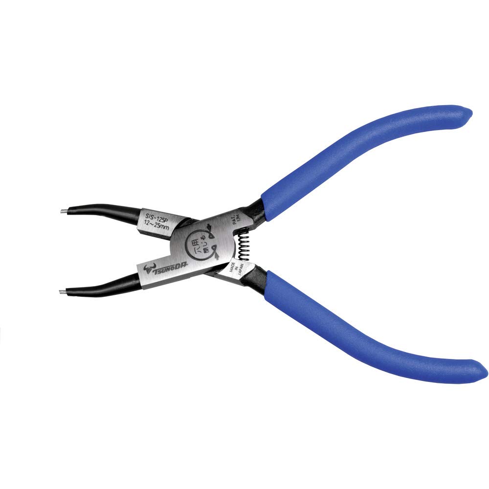 

King TTC Плоскогубцы для стопорных колец с жесткими губками Прямые губки для отверстий SIS-125P чёрный