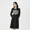 MIXMAX Casual Versatile Temperament Long-Sleeved Dress
