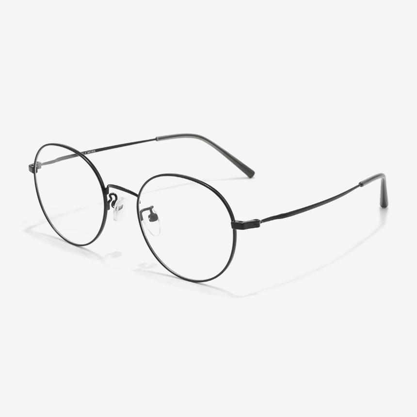 Seutailwokeu Matte Black Metal Style10 M Mbk 50Mm Stylework Eyeglass Frames