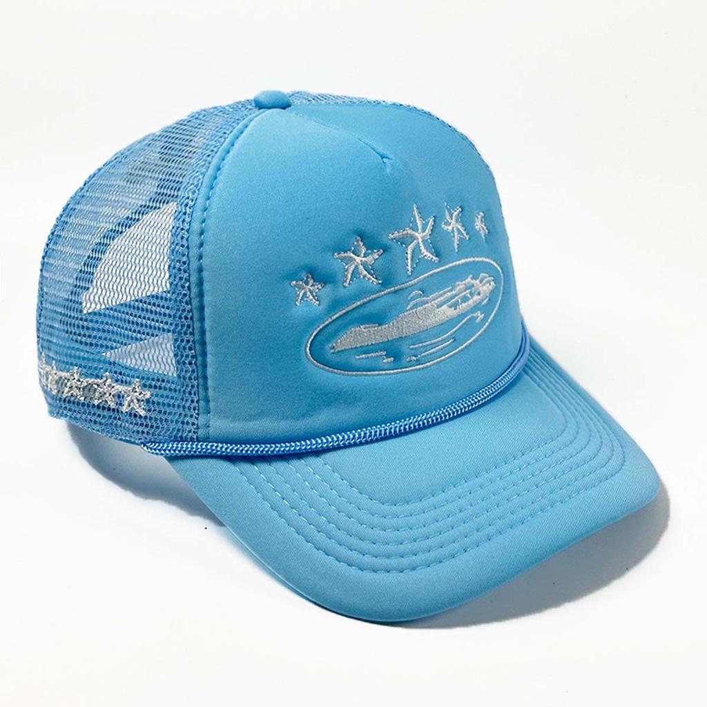 Unisex Men Women Cap Pentagram Embroidery Baseball Net Caps Spring Summer Outdoor Adjustable Casual Hats Sunscreen Hat CJCYMZ103