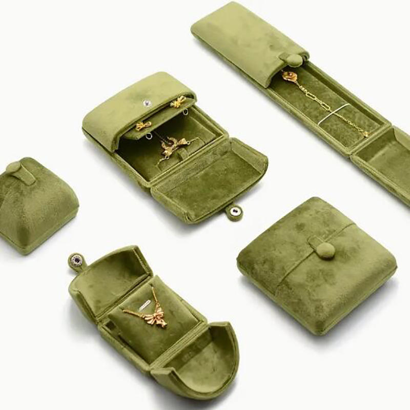 Dual Open Velvet Jewelry Organizer Multi Use Box For Rings Bracelets Necklaces Earrings Wedding Display Jewelry Packaging Box