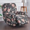 Geometric Recliner Sofa Cover Stretch Spandex Armchair Slipcovers Relax Lazy Boy Chair Covers Furniture Protector Funda Sillon